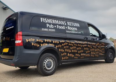 Vehicle Graphics for Fishermans Return
